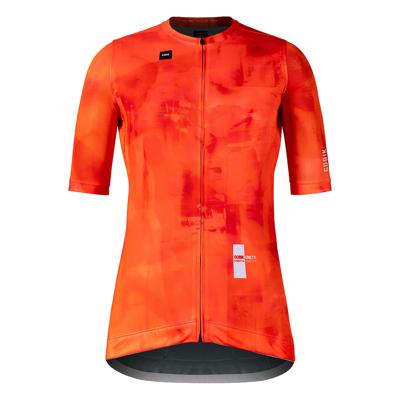 Gobik fietsshirt korte mouw stark gerbera dames
