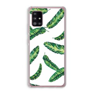Lange bladeren: Samsung Galaxy A51 5G Transparant Hoesje