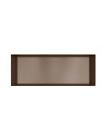 Hotbath &MORE Inbouwnis 30x80x10cm frameless Tuscan Bronze