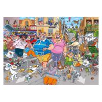 Jumbo Wasgij original 46 legpuzzel - buitenkansjes!, 1000st. Jumbo Wasgij original 46 legpuzzel - buitenkansjes!, 1000st.