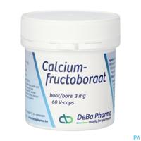 Deba Pharma Calciumfructoboraat 60 Capsules Deba Pharma Calciumfructoboraat 60 Capsules