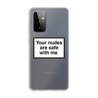 Safe with me: Samsung Galaxy A72 Transparant Hoesje