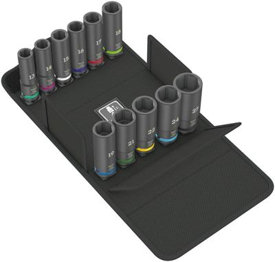 Wera 05004841001 krachtdop Krachtdoppenset Zwart