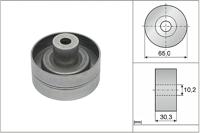 Geleide rol/omdraairol, Poly V-riem INA, Diameter (mm)65mm, u.a. für Ford