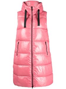 Save The Duck Iria padded hooded gilet - Rose