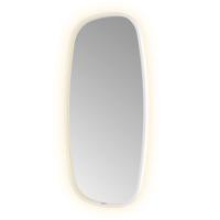 Hotbath &More Mirrors Contour LED Badkamerspiegel - Figuur - 100 x 50 cm - Mat Wit