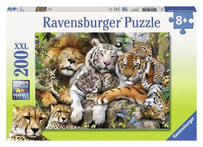 Ravensburger puzzel 200 XXL stukjes een tukje doen