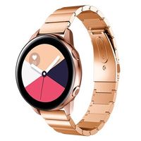 Samsung Galaxy Watch Active roestvrijstalen band - roségoud - thumbnail