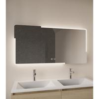 Gliss Design Melite spiegel met led verlichting 120 x70 cm rechthoekig