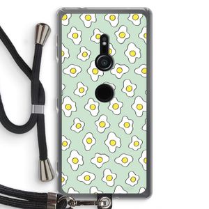 Spiegeleitjes: Sony Xperia XZ2 Transparant Hoesje met koord