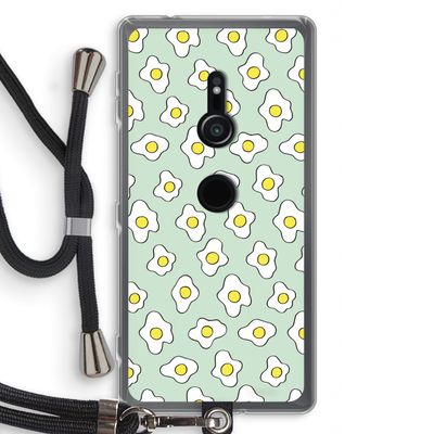 Spiegeleitjes: Sony Xperia XZ2 Transparant Hoesje met koord