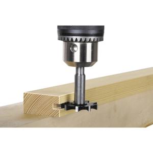 Wolfcraft 3261000 Groeffrees Afmeting, Ø 35 mm Schachtdiameter 8.5 mm