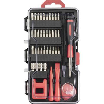 TOOLCRAFT TO-9610683 Reparatieset Doe-het-zelver, Telefoon Met gereedschapshouder 79-delig