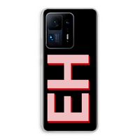 Monogram: Xiaomi Mi Mix 4 Transparant Hoesje