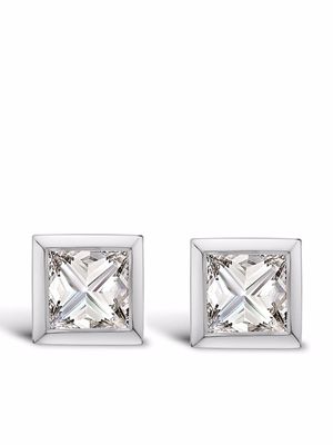 Pragnell boucles d'oreilles RockChic en or blanc 18ct ornées de diamants - Argent