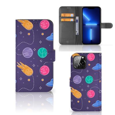 iPhone 13 Pro Max | Wallet Case | met Pasjes | Space