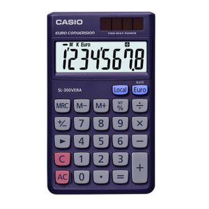 Casio SL-300VER calculator Pocket Blauw