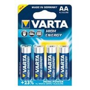 Varta Aa/lr06 penlite alkaline per 4 stuks op kaart