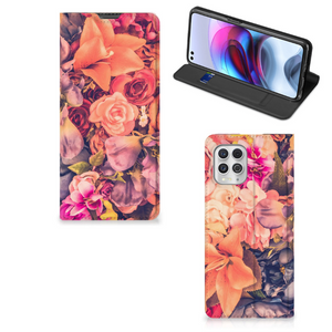 Motorola Moto G100 Smart Cover Bosje Bloemen