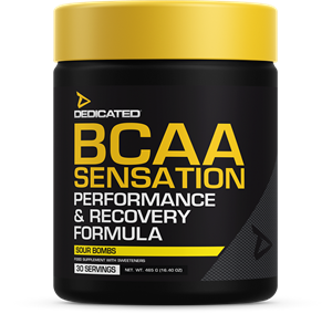 Dedicated Nutrition BCAA Sensation Sour Bombs (345 g)