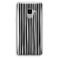 Stripes: Samsung Galaxy S9 Transparant Hoesje