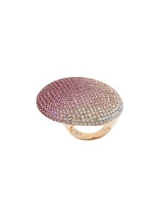 Gavello bague oversize en or - Rose