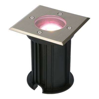 HOFTRONIC SMART Ramsay Smart LED Grondspot - Vierkant - RVS - RGBWW - 5 Watt - IP67 straal waterdicht - 3 jaar garantie