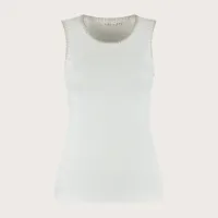 Florez - Wit | Dames | Top | Wit | XXL | regular | Kamst mode