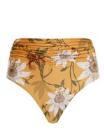 Agua By Agua Bendita bas de bikini à fleurs - Jaune