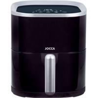 Olievrije friteuse - JOCCA - 2219p - 4L - 1400 W - Digitaal - 26 x 35 x 29 cm - Zwart