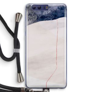 Stone White: Honor 9 Transparant Hoesje met koord