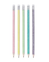HEMA Potlodenset Glitter - 5 Stuks HEMA Potlodenset Glitter - 5 Stuks