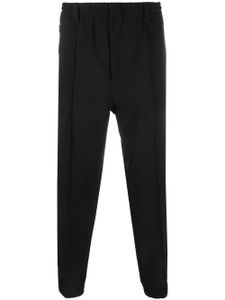 Emporio Armani pantalon slim à taille élastique - Noir