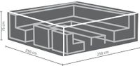 Loungeset bescherm hoes 250 x 250 x 75 cm Loungeset bescherm hoes 250 x 250 x 75 cm