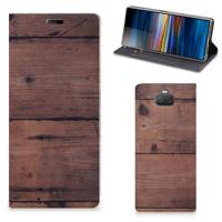 Sony Xperia 10 Plus Book | Wallet Case | Old Wood