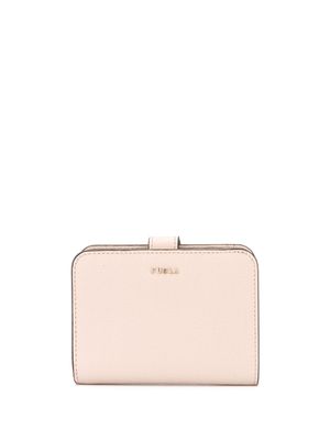 Furla petit portefeuille pliant - Tons neutres