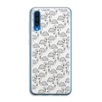 Zwanen: Samsung Galaxy A50 Transparant Hoesje