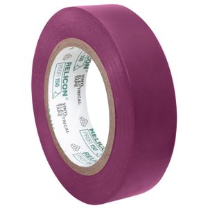 PVC-isolatieband blauw/paars 15 mm, 10 meter