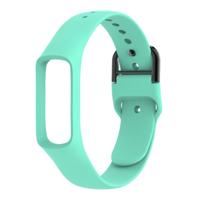 Slimme horloge pure kleur siliconen polsband horlogeband voor Galaxy fit-e (mint groen)