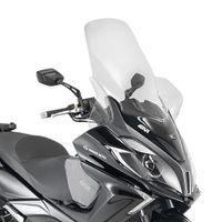 GIVI Windscherm, moto en scooter, D6107ST Verhoogd transparant