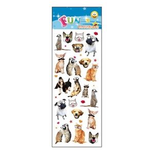 Stickervel dieren funny   -