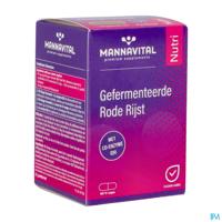 Mannavital Gefermenteerde Rode Rijst V-caps 60