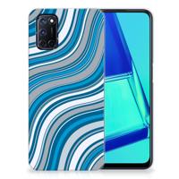 OPPO A52 | A72 | TPU bumper | Waves Blue