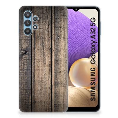 Samsung Galaxy A32 5G | Bumper Hoesje | Steigerhout