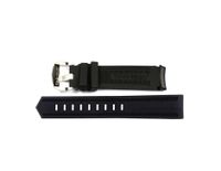 Horlogeband Tag Heuer CAK2110 / BT0720 Rubber Zwart 21mm