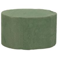 Rayher Steekschuim - rond - 10 x 6 cm - 1x stuks - oase blok - nat - groen - 10x6 cm