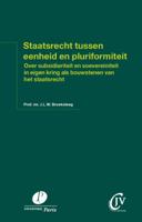 Staatsrecht tussen eenheid en pluriformiteit (Paperback)