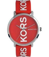 Horlogeband Michael Kors MK2827 Silicoon Rood 20mm - thumbnail