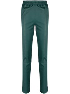 Arma pantalon fuselé en cuir à taille élastiquée - Vert