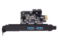 Silverstone EC04-E interfacekaart/-adapter Intern USB 3.2 Gen 1 (3.1 Gen 1) - thumbnail